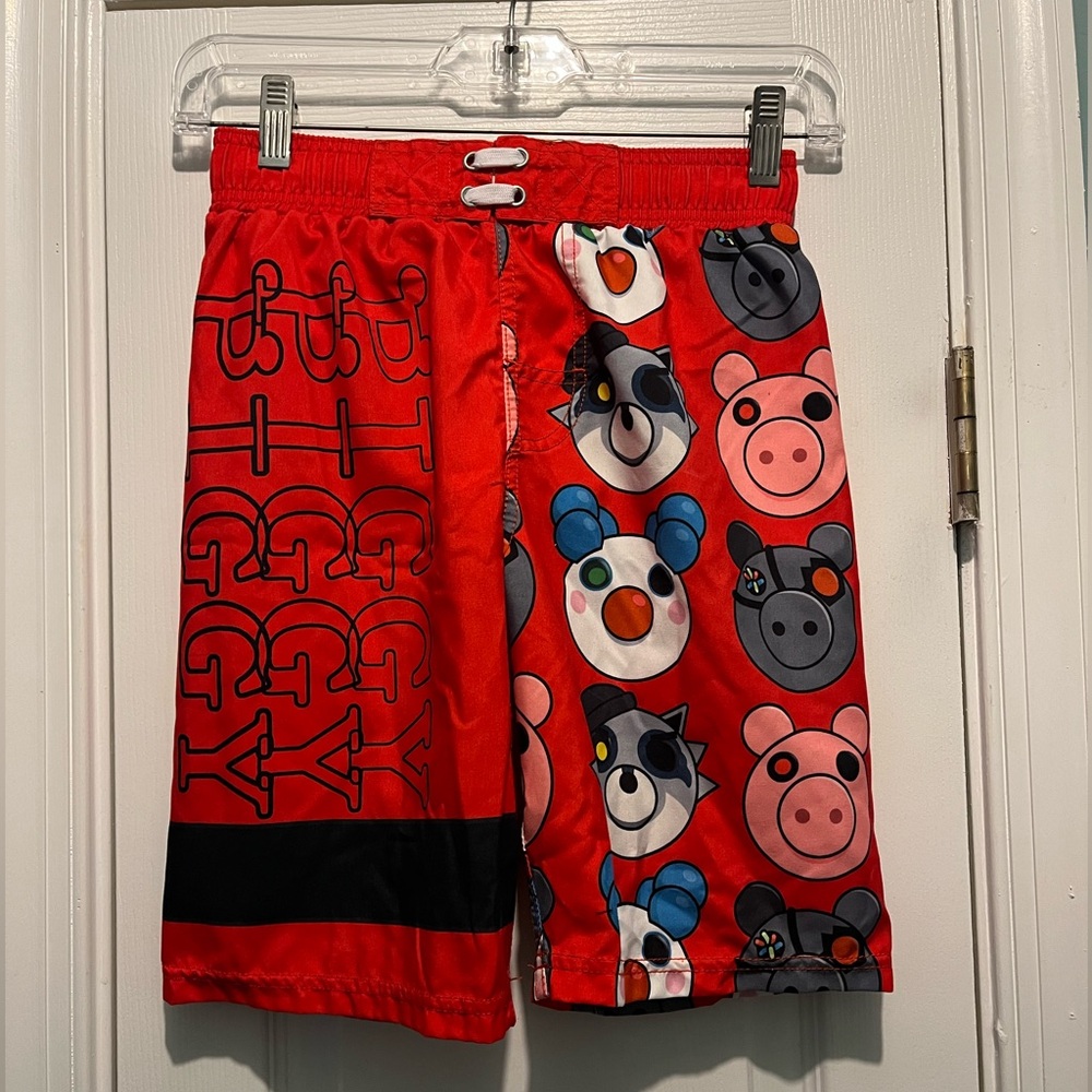 Piggy Roblox Boys Swim Trunks Size M
